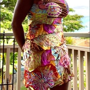 Gorgeous Italian silk dress small